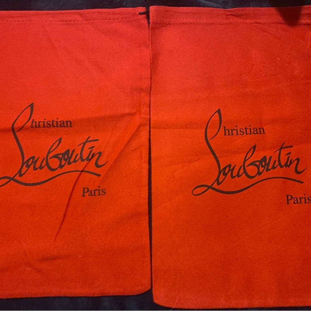 Christian Louboutin dust bags